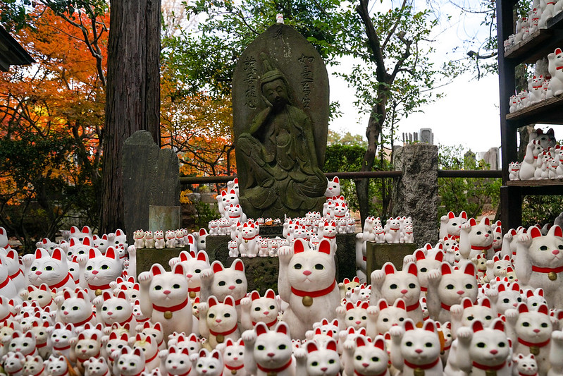 Gotokuji Temple Lucky Cats