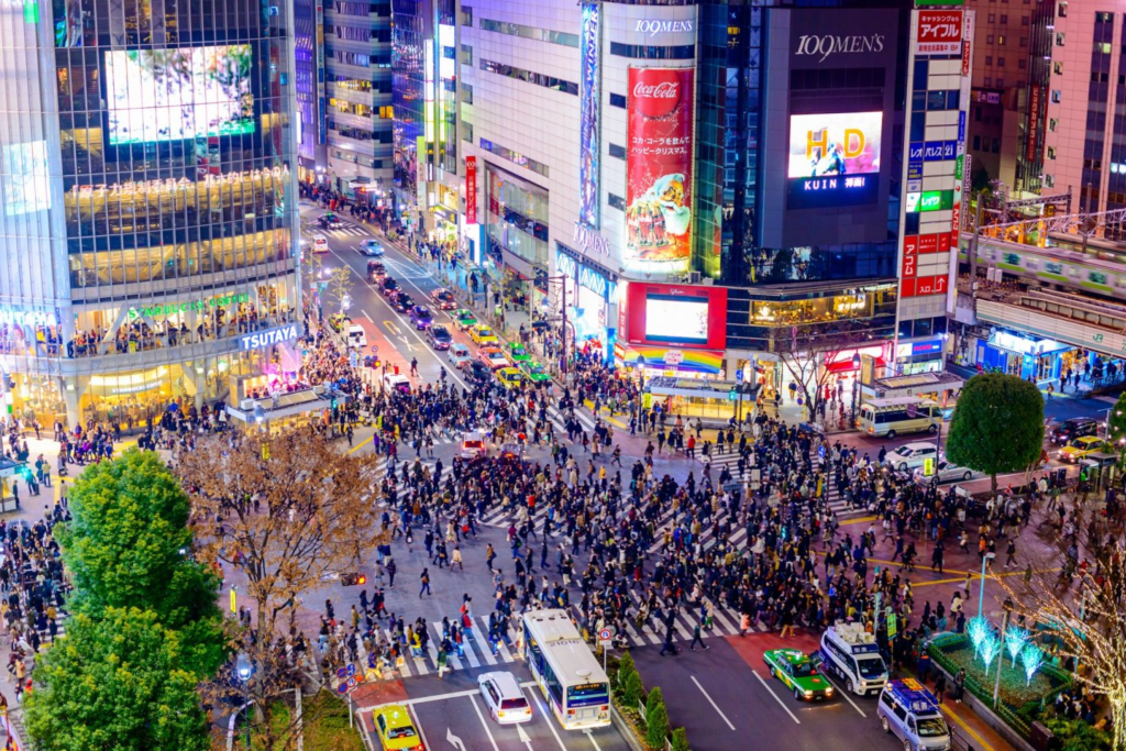 Shibuya Scramble Crossing