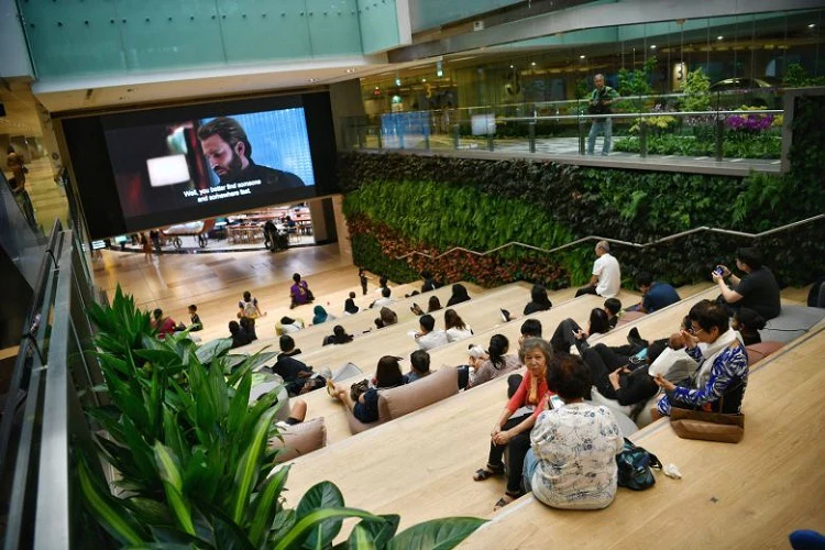 Movie Theater at Jewel Changi