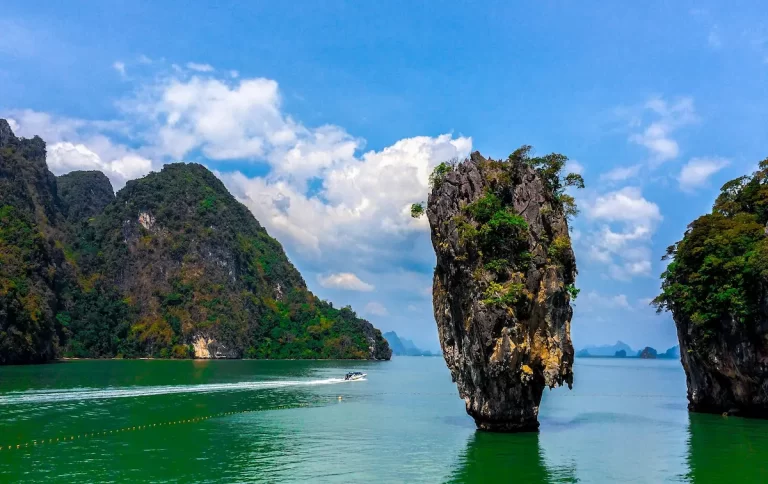 Beautiful cast in Phang Nga group of islands