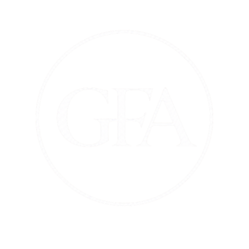 GFA White Logo Transparent for Go Find Asia Site Logo